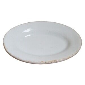 Mellor Taylor Co Plate Warranted Stone China Dish Rustic Farmhouse 6.5" FLAW